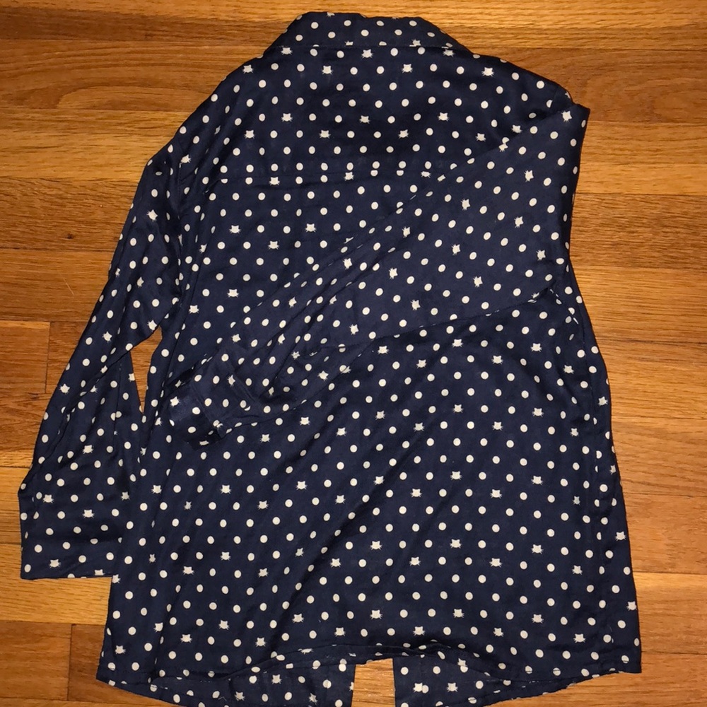 Polka dot button down - Picture 5 of 6